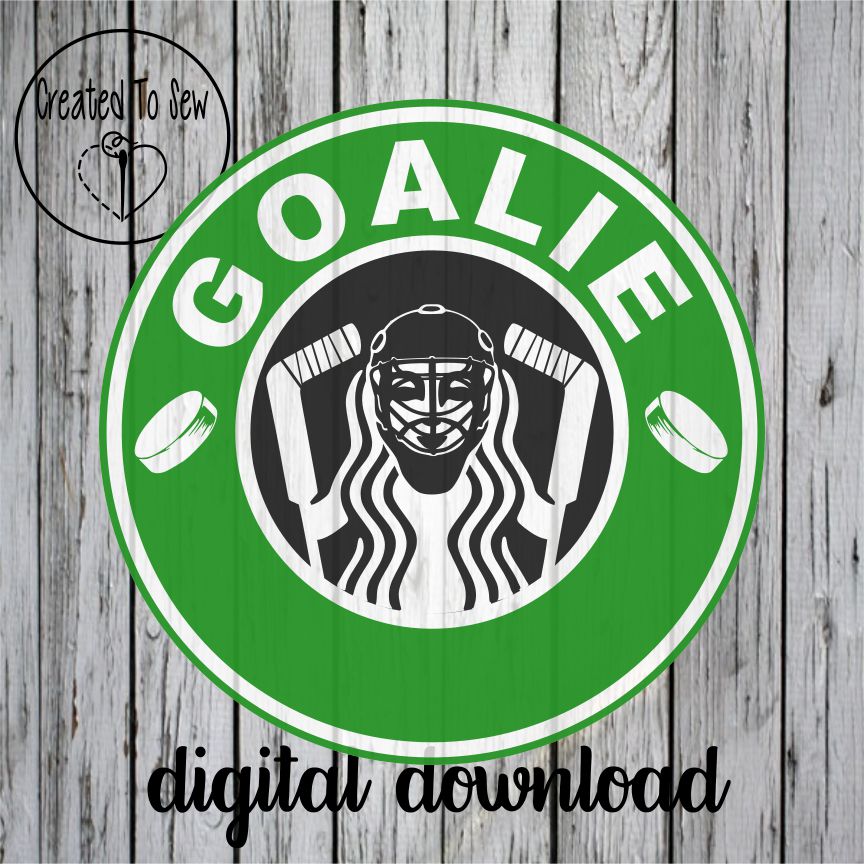 Coffee Goalie Mom SVG File Set