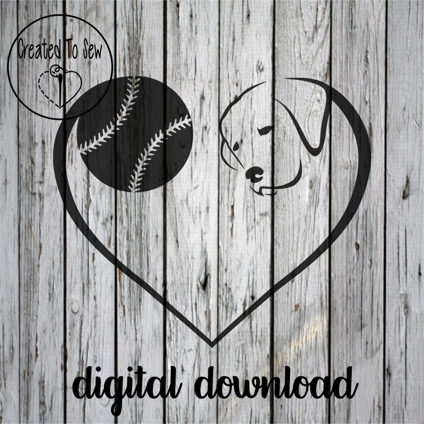 Baseball SVG Baseball Heart SVG Baseball Shirt SVG Digital 