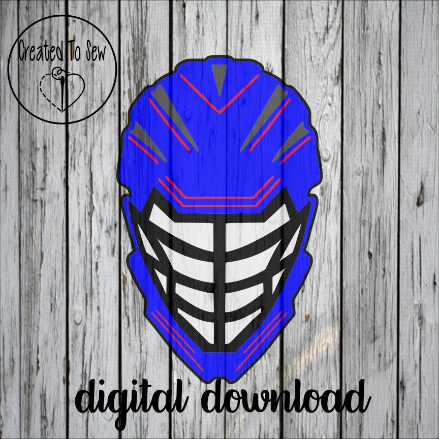 Lacrosse Helmet SVG File