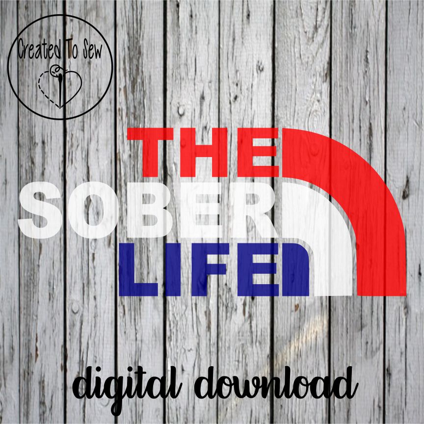 The Sober Life SVG File