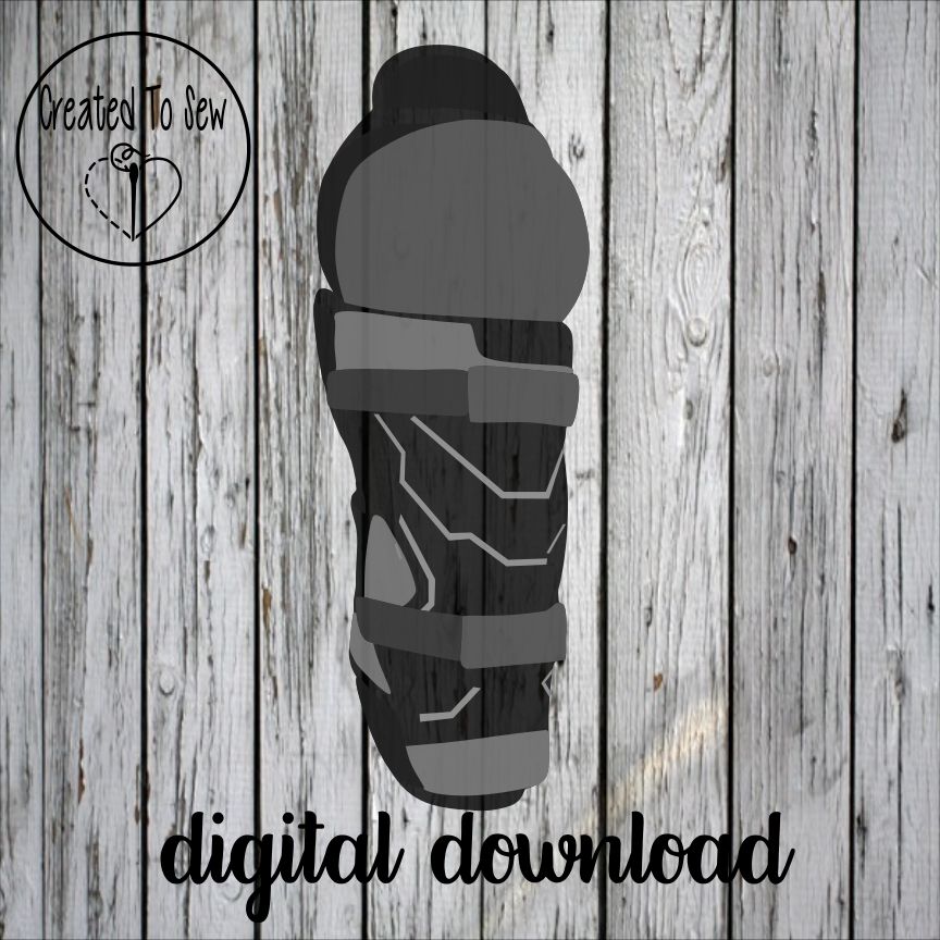 Hockey Shin Pad SVG File