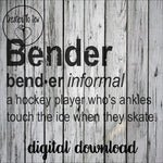 Bender Definition SVG File