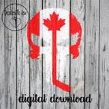 Canadian Punisher Hockey SVG File