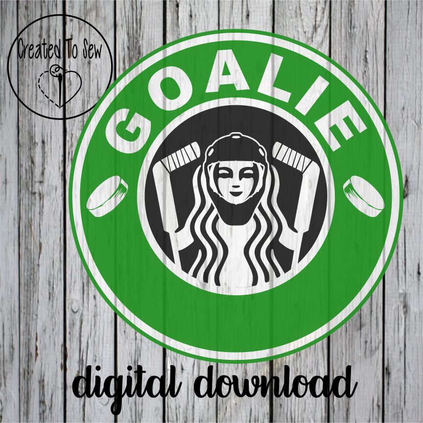 Coffee Goalie Mom SVG File Set