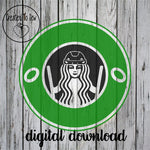 Coffee Ringette Mom SVG File