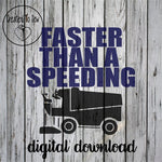 Faster Than A Speeding Zamboni SVG File