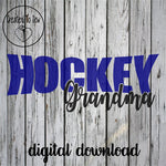 Hockey Grandma SVG File