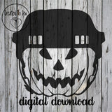Hockey Pumpkin SVG File