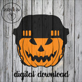 Hockey Pumpkin SVG File