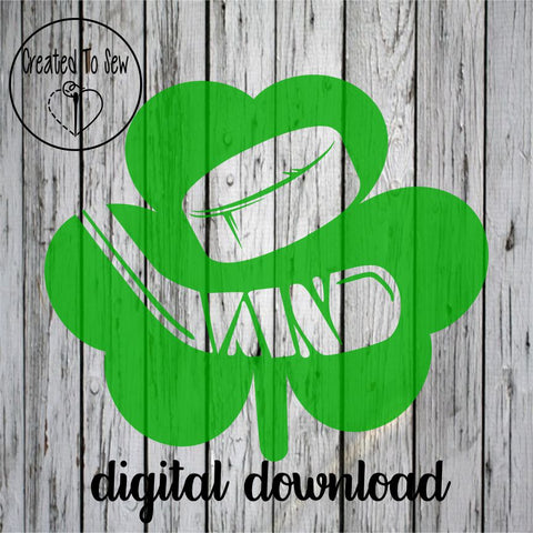 Shamrock Hockey SVG File
