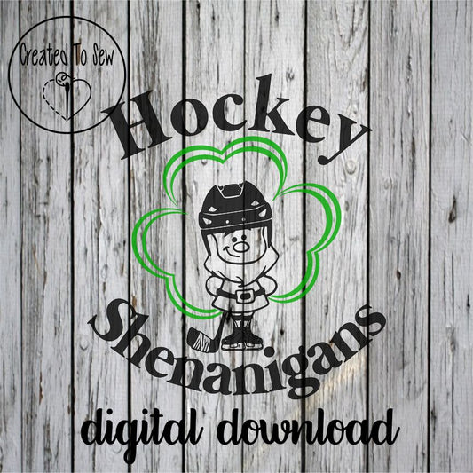 Hockey Shenanigans SVG File
