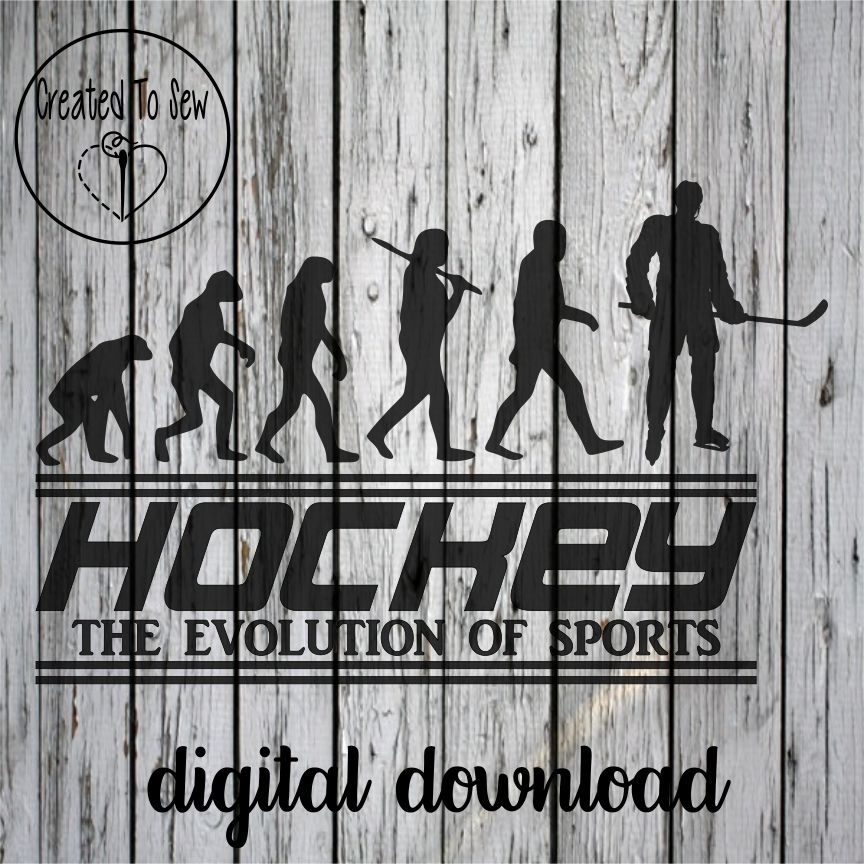 Hockey The Evolution Of Sports SVG
