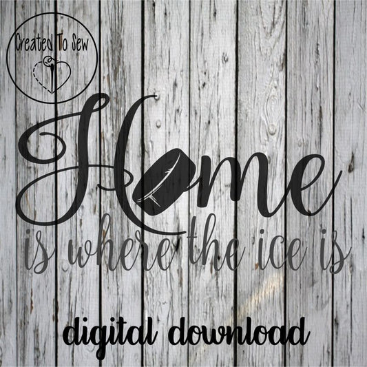 Home Is Where The Ice Is SVG File