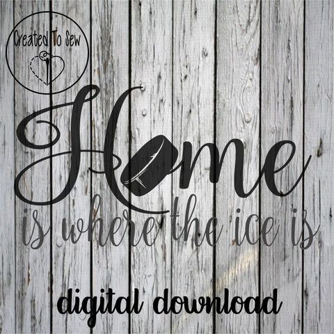 Home Is Where The Ice Is SVG File