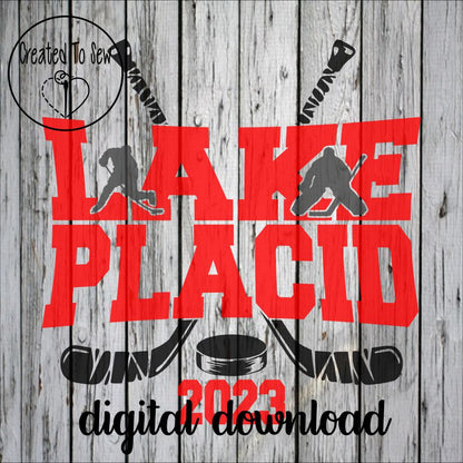 Lake Placid Hockey SVG File