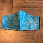 Turquoise Dragonfly Face Mask Child Size