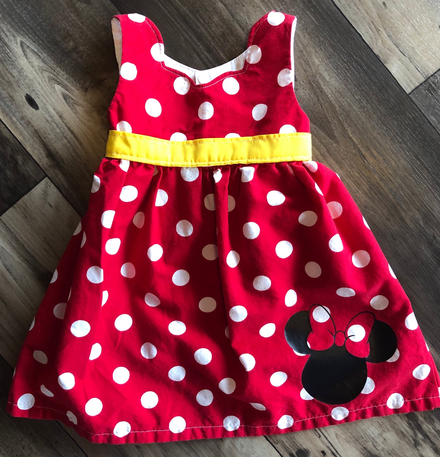 Minnie Red Polka Dot Summer Dress