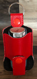 Red Spider Man Inhaler Holder With Snap Closure and A Key Ring