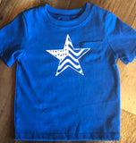 American Star Flag Blue T-Shirt Size 18m