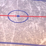 Gray Hockey Rink Mouse Pad