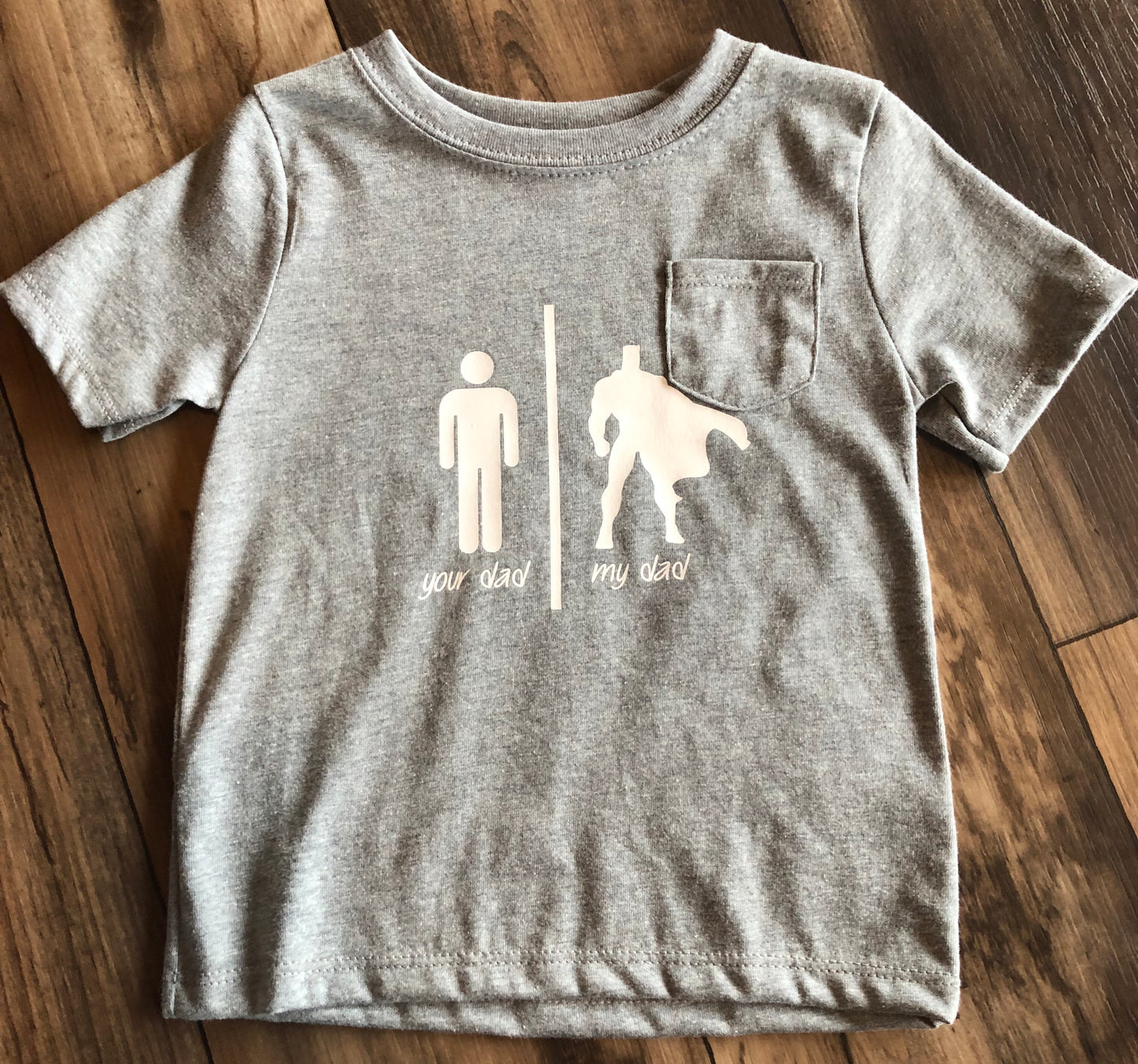 "My Dad Your Dad" Gray T-shirt Size 24m