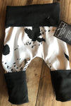 Black & White With Ravens Grow With Me Pants Size NB-3m