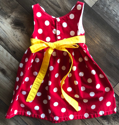 Minnie Red Polka Dot Summer Dress