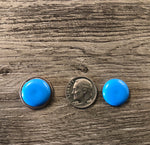 Black With White Hockey Player Earrings