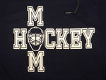 Navy Goalie Hockey Mom Hoodie