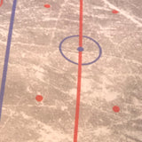 Gray Hockey Rink Mouse Pad