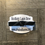 Hockey Lace Hair Bow