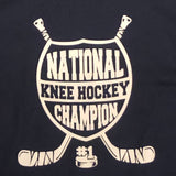 “National Knee Hockey Champion” Children’s Navy T-Shirt