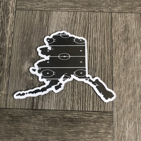 Alaska Hockey Rink Magnet